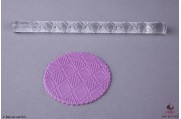 PAISLEY Kleine structuurroller Open en dichte ruitjes
